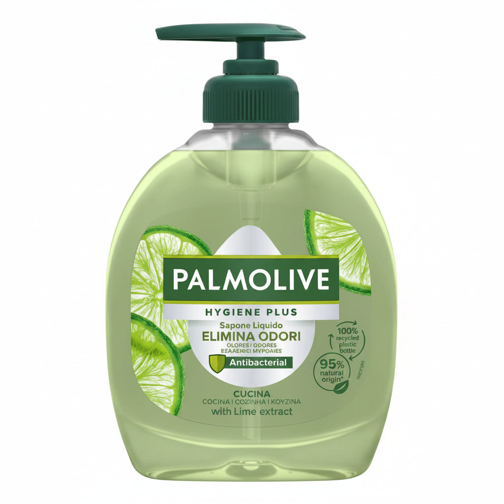 Palmolive Hygiene Plus Antibacterial Liquid Hand Soap Lime Extract 300ml