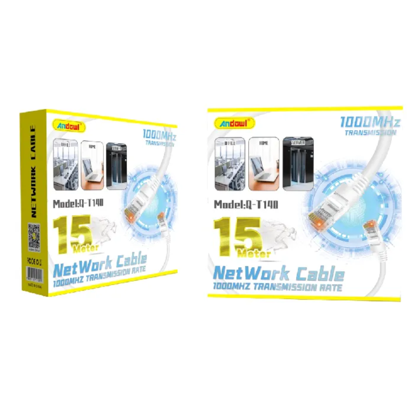 Andowl Q-T140 CAT 6 Network Cable 49.2 ft