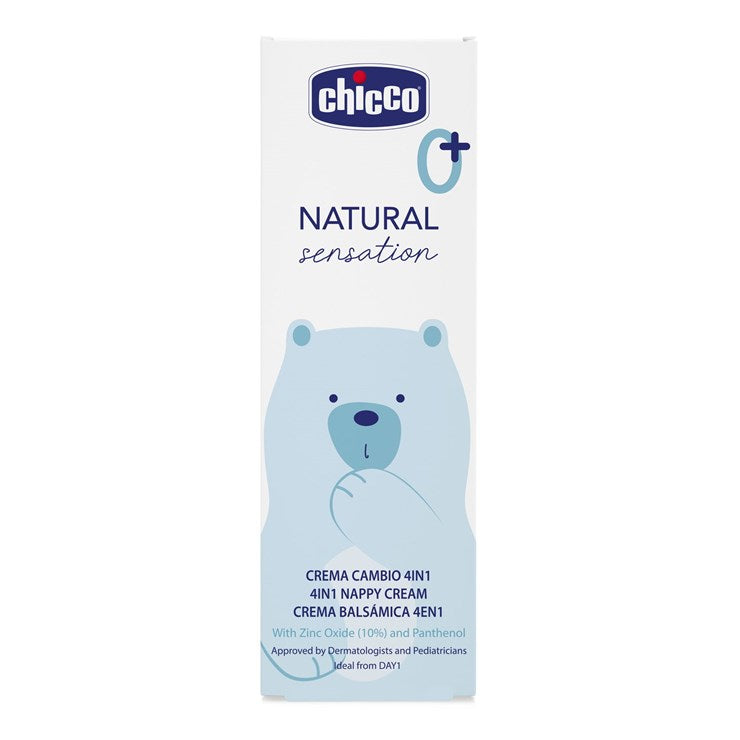 Chicco Natural Sensation Soothing Paste 100ml 4-in-1 Nappy Cream