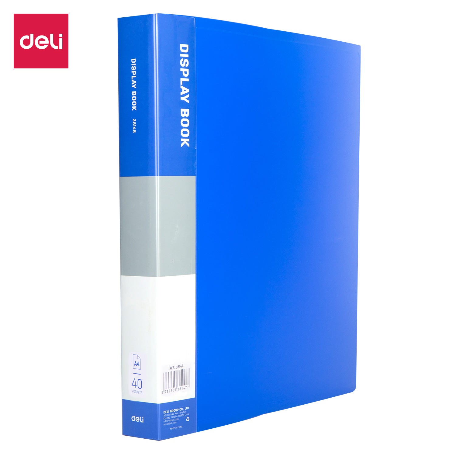 Deli E5001 Office Display Book A4 10 Pages Assorted Colors
