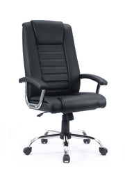 Duoffice Carrara DU501 Ergonomic Executive Office Chair Synthetic PU Black