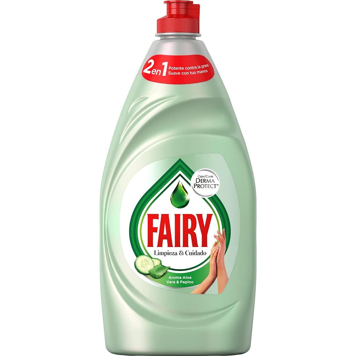 Fairy Aloe Vera Dishwashing Liquid 820ml Concentrated Grease Formula