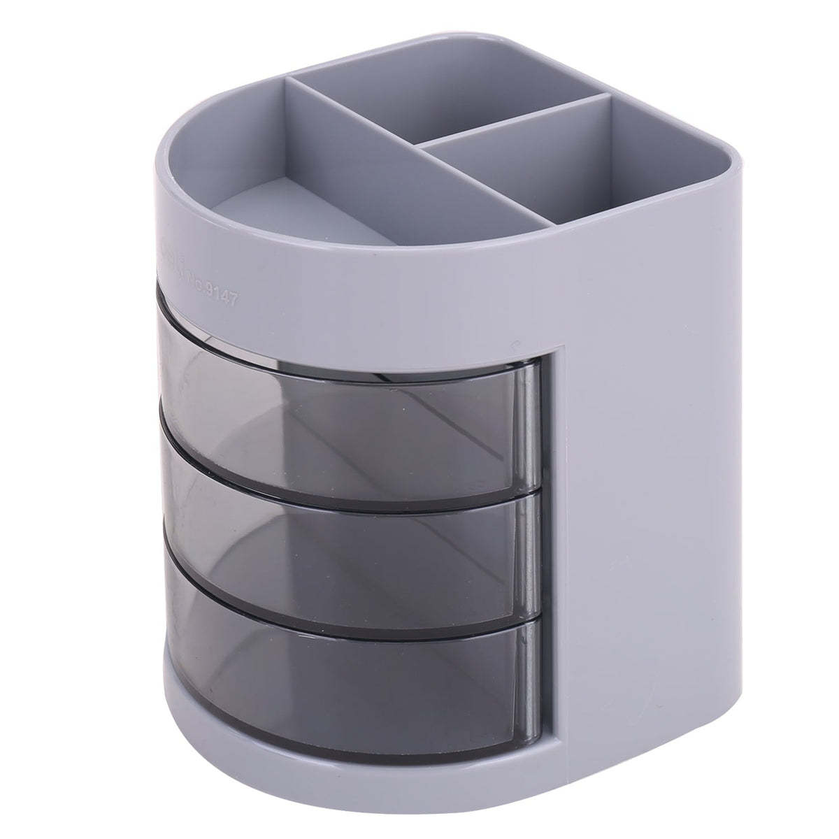 Deli E9147 Desk Pen Holder Assorted Colors 3.4 Inch