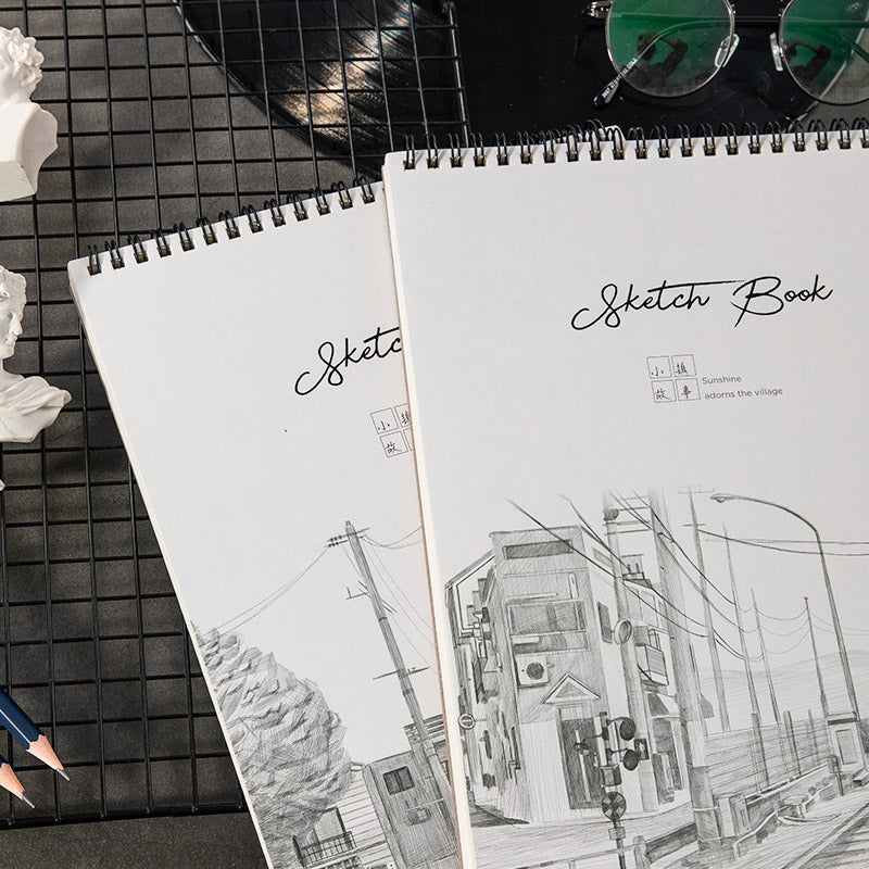 Deli 73627 A4 Sketch Book for Artists and Students