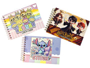 Stitch Labubu Harry Potter Coloring Book 50 Sheets A5 Hardcover