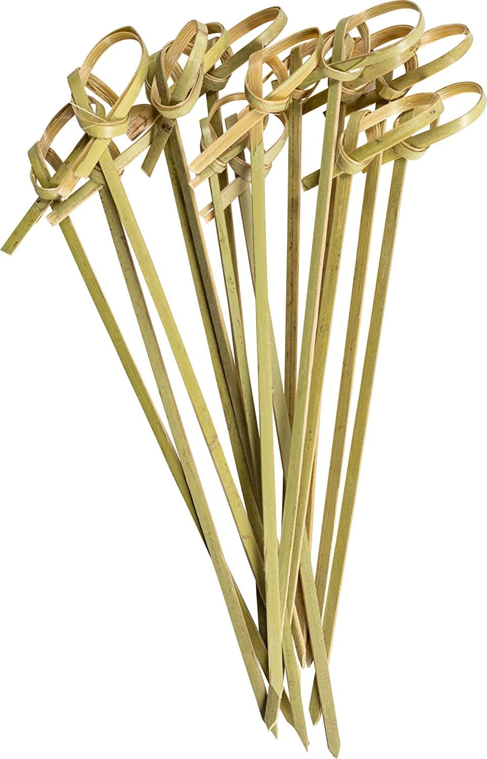 MVS Wholesale 100-Pack 12cm Bamboo Japanese Cocktail Picks