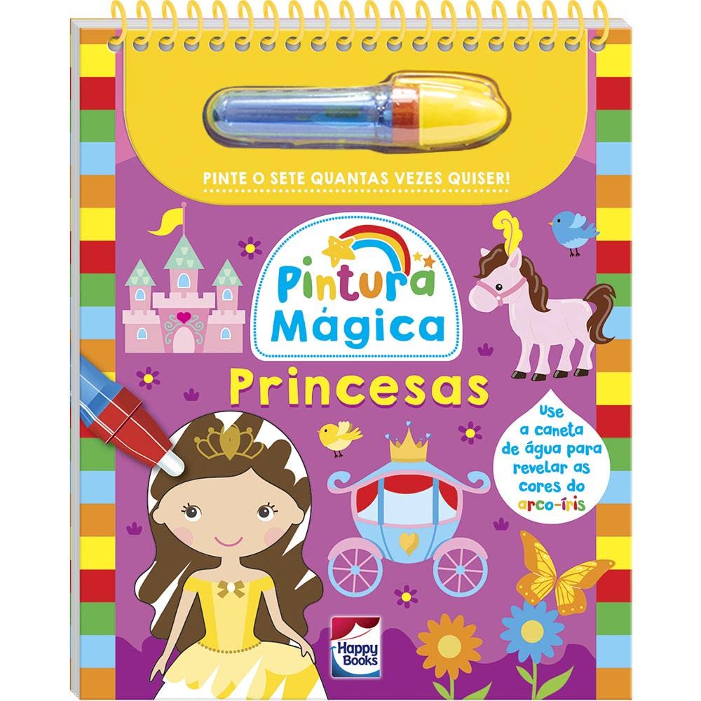 Curious Universe Princess Magic Water Painting Activity Book