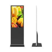 Interactive Floor Standing Touch Screen Advertising Kiosk 4K Display