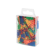 Rantis 21mm Colored Triangular Paper Clips 100 Pack
