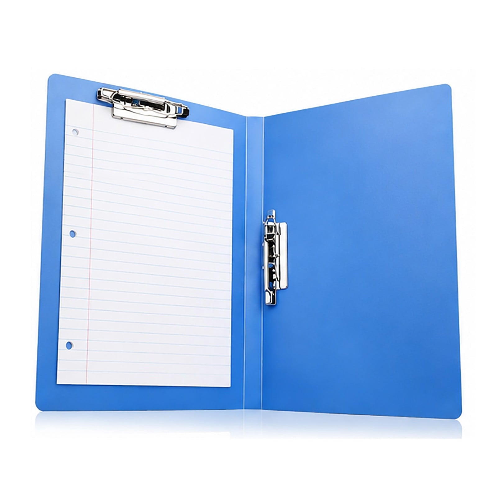 RDWWQHU Plastic Punchless Clamp Binder Letter Size Report Cover
