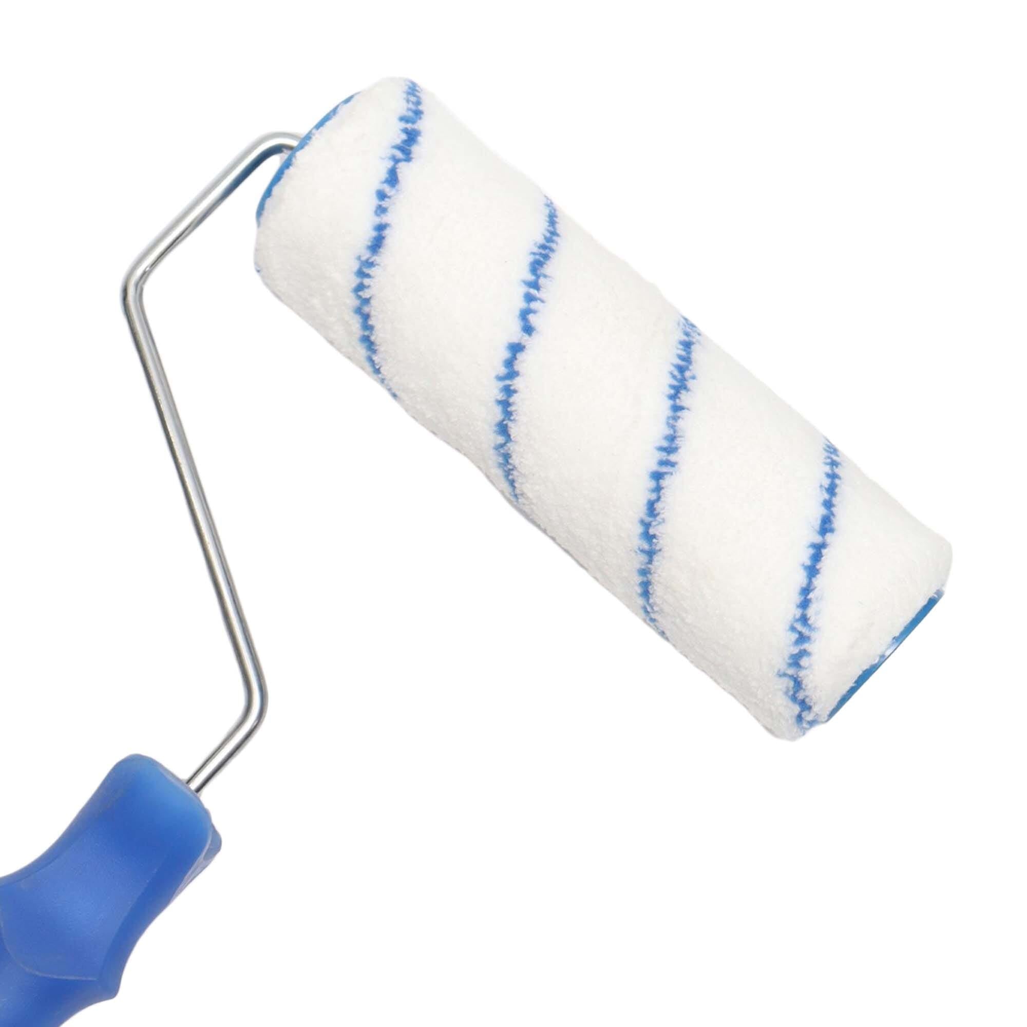 Blue Rainbow Plastic Paint Roller 4 Inch