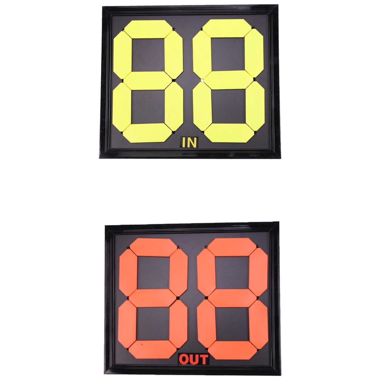 Zulema Football Referee Substitution Board 2-Pack 17x15-Inch