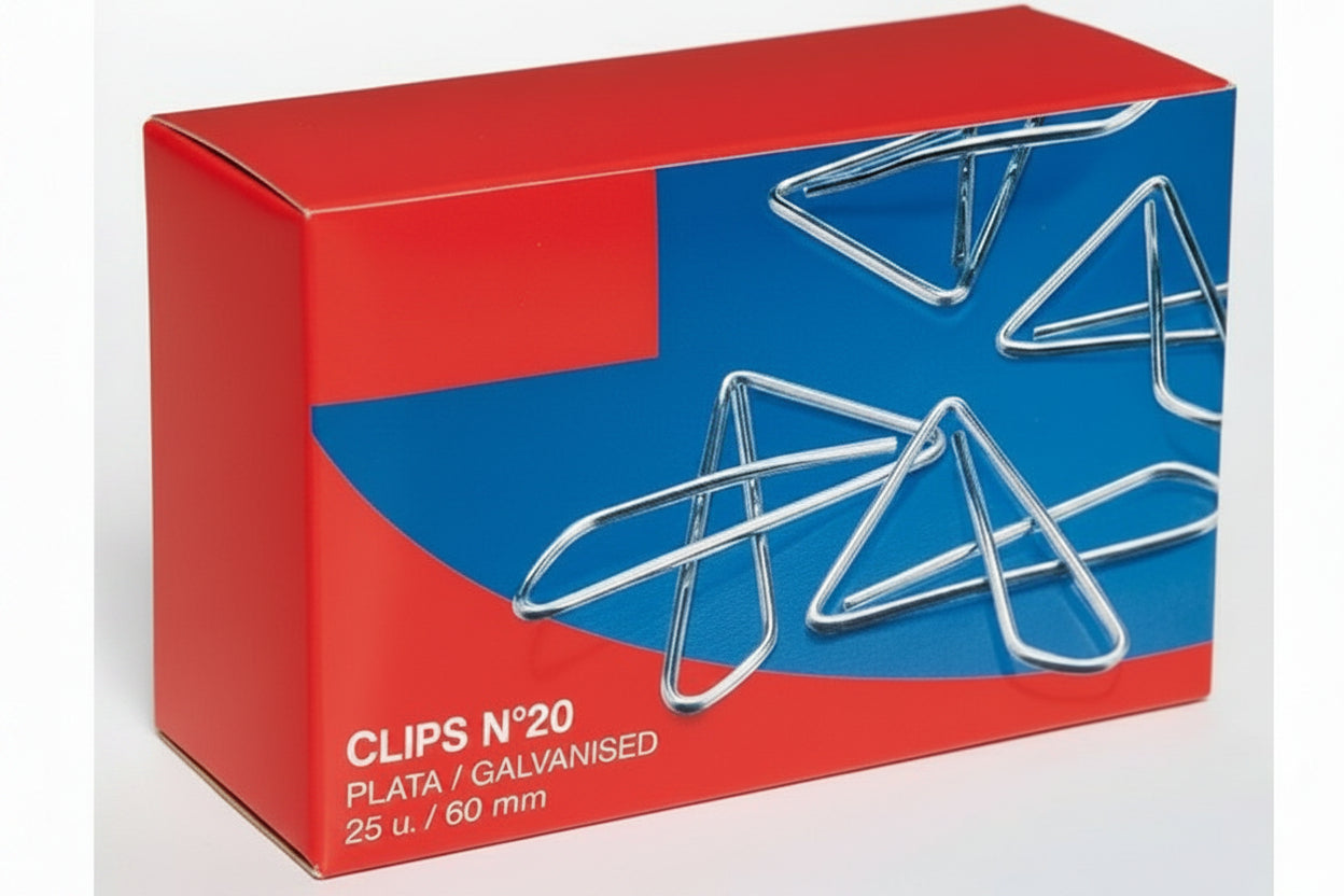 APLI Giant Butterfly Clips 60mm Silver 25 Pack