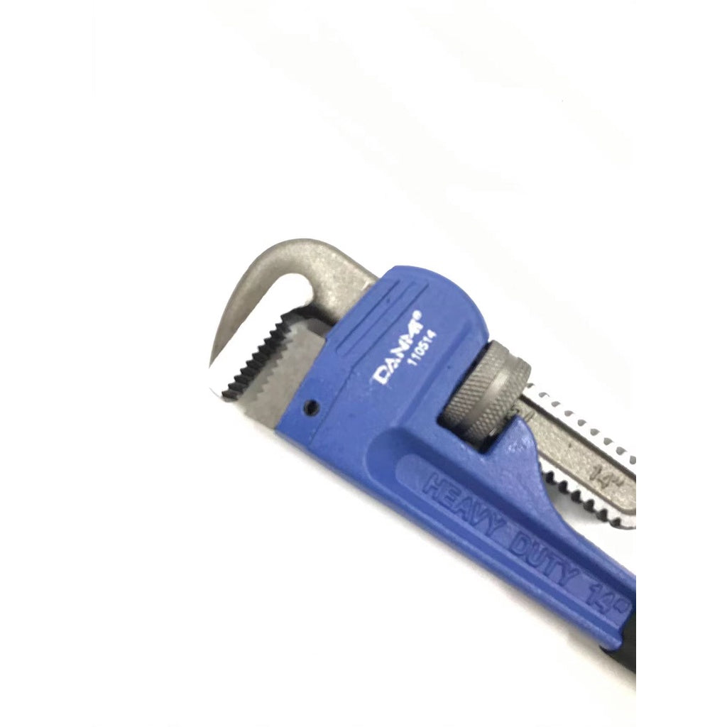 Heavy Duty Pipe Wrench 8-inch to 14-inch Adjustable Steel Tool