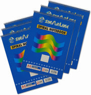 Sinarline Top Spiral Notebook A4 70 Sheet Pack of 6