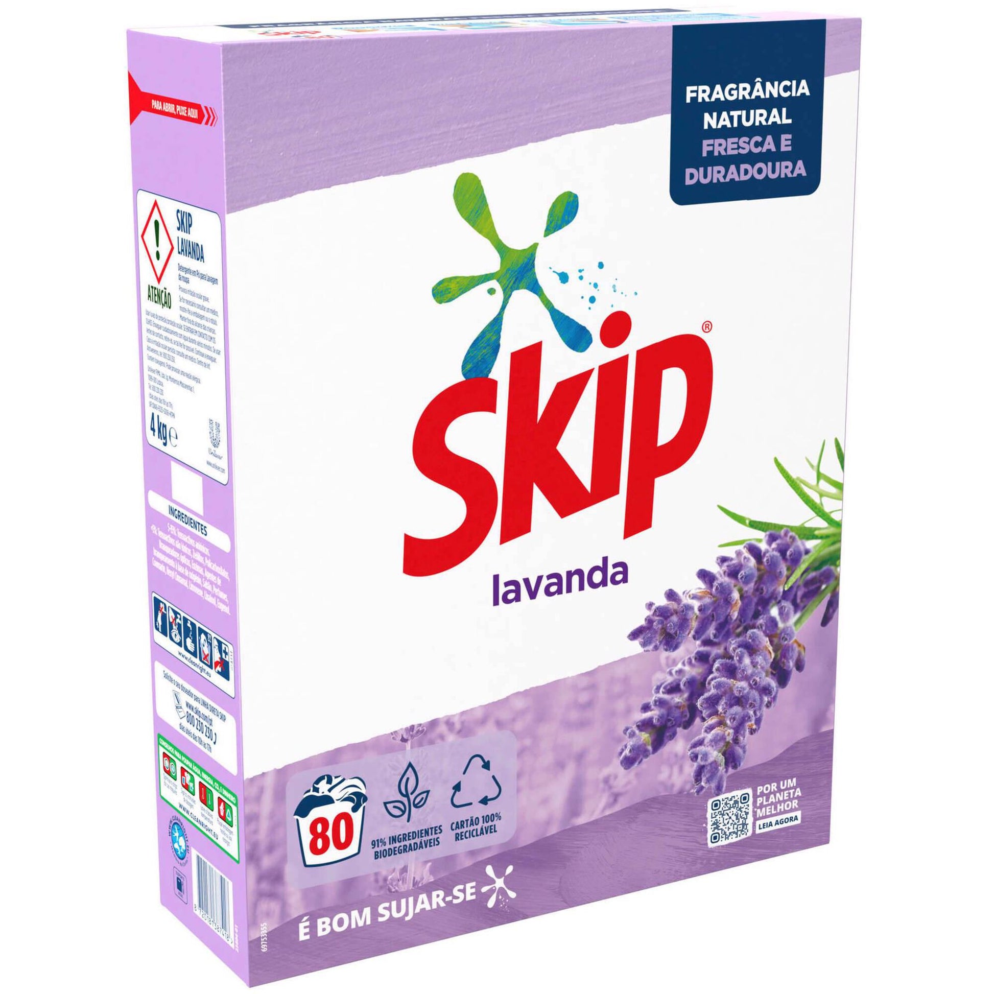 Skip Lavanda Laundry Detergent Powder 80 Washes