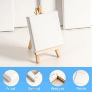 DUNSOO 6-Piece Linen Canvas Set for Painting, Various Sizes
