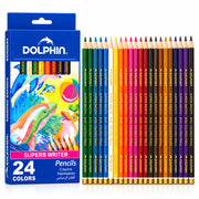 Dolphin Superb Writer Colouring Pencils 24-Piece Set