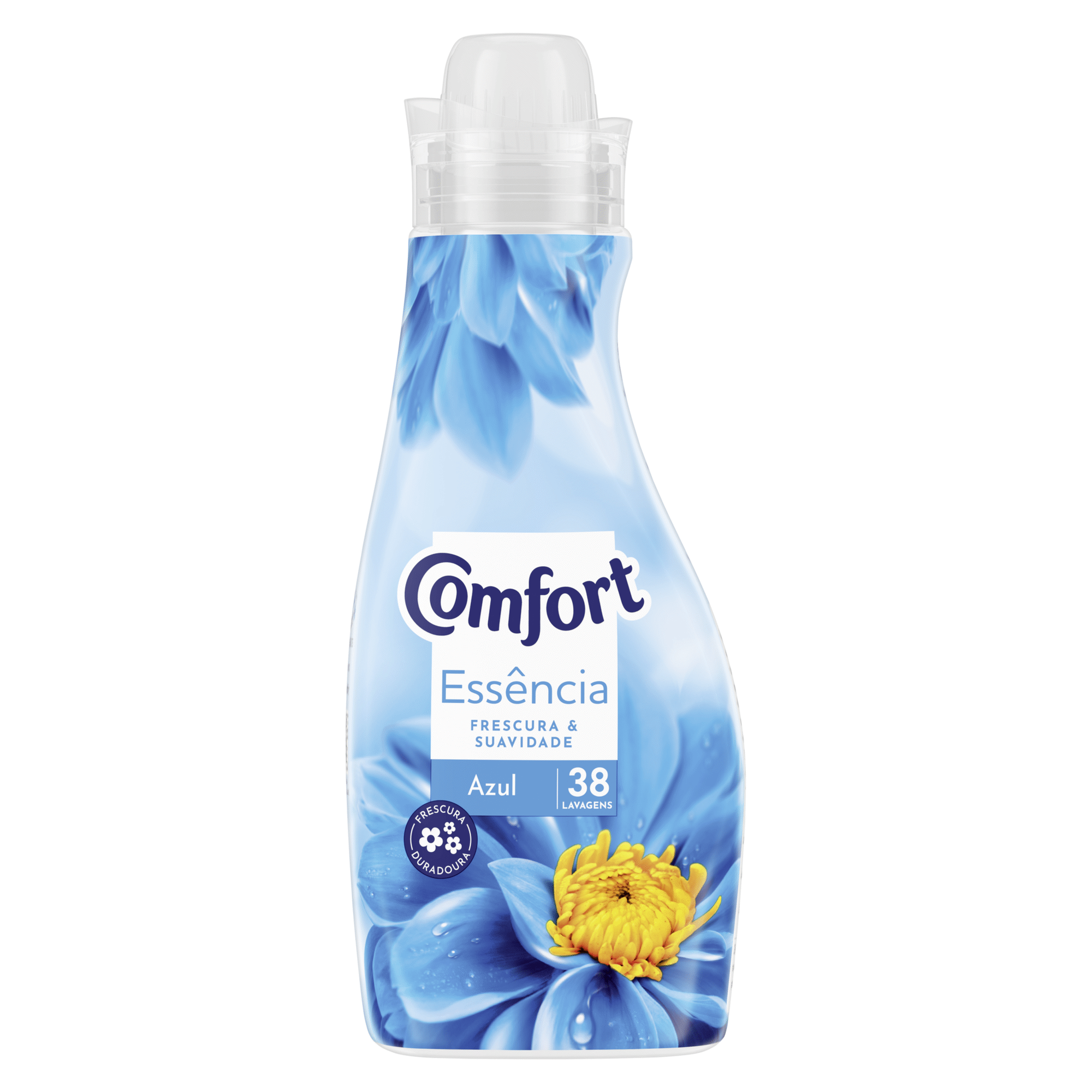 Comfort Concentrated Fabric Softener Blue Essence 38 Washes