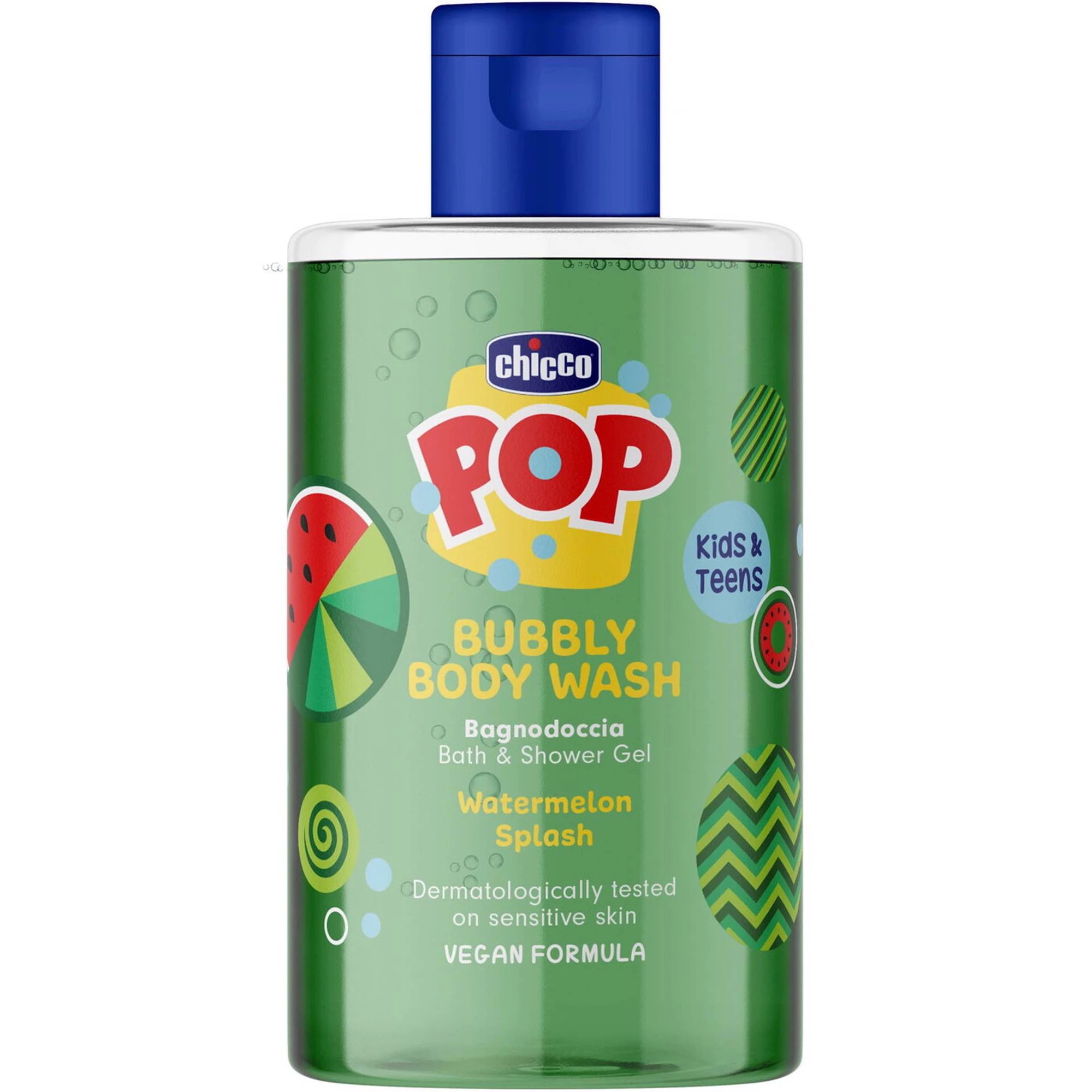 Chicco Pop Bubbly Body Wash Watermelon Kids 300ml