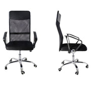 Nagano Mesh Swivel Office Chair Kit 15 Pieces Black