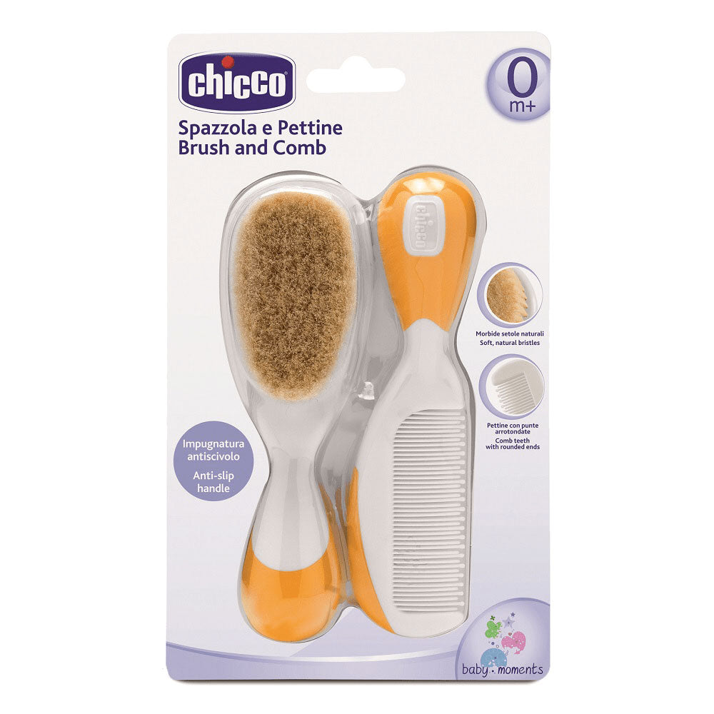 Chicco Baby Moments Brush and Comb Set