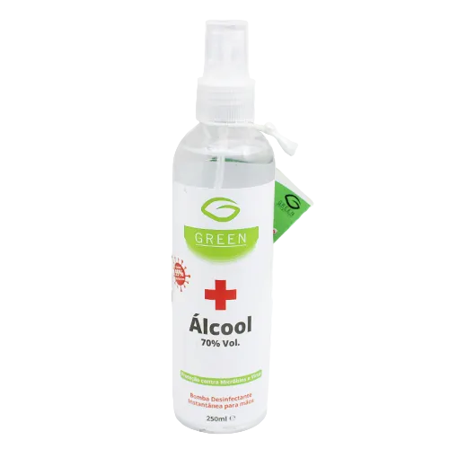 Natural Green 70% Alcohol Disinfectant 250ml