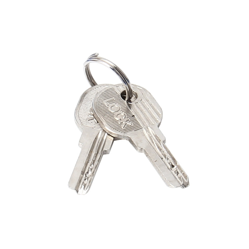 Generic Motorcycle Bike Anti-theft Lock with Keys Plastic Blue