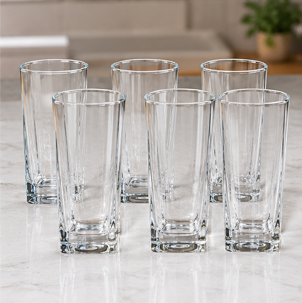 Conjunto de 6 Copos Altos Deli Glass (255 ml) – AYD240-17