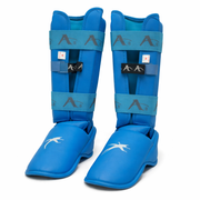 Proteção de Canelas e Peito do Pé para Artes Marciais – Equipamento de Proteção Ajustável para Pernas (Par) (AYD277-7)