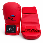 Luvas de Caratê Vermelhas – Proteção para Soco em Sparring (AYD321-3)