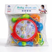 Brinquedo Bateria para Bebé – Conjunto de Instrumentos Musicais para Crianças (3+ Anos) (AYC315-54)