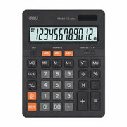 Calculadora Deli M444 Dual Memory – 12 Dígitos com Ecrã Grande e Alimentação Dupla (AYC151-46)
