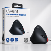 Rato Vertical Ergonómico Ewent (Modelo EW3156) (8054392610417)