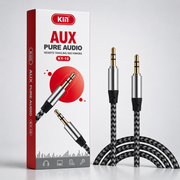 Cabo de Áudio Puro KIN AUX 3.5mm (Modelo KY-10) (CAB0010)
