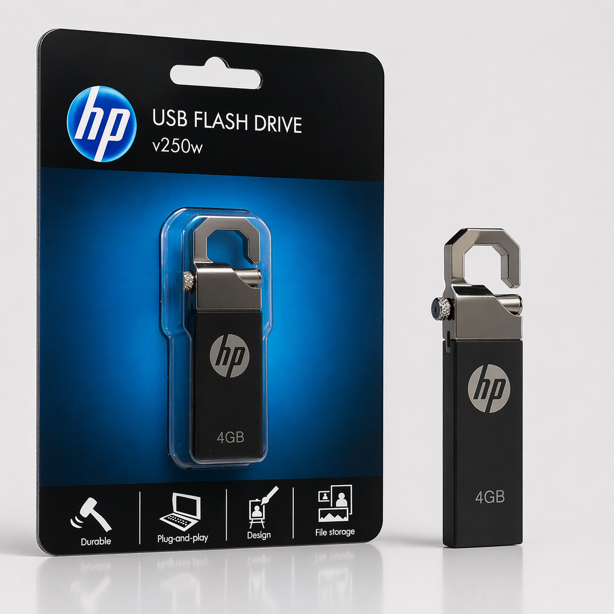 Pen USB Flash Drive HP v250w 4GB (PEN0006)