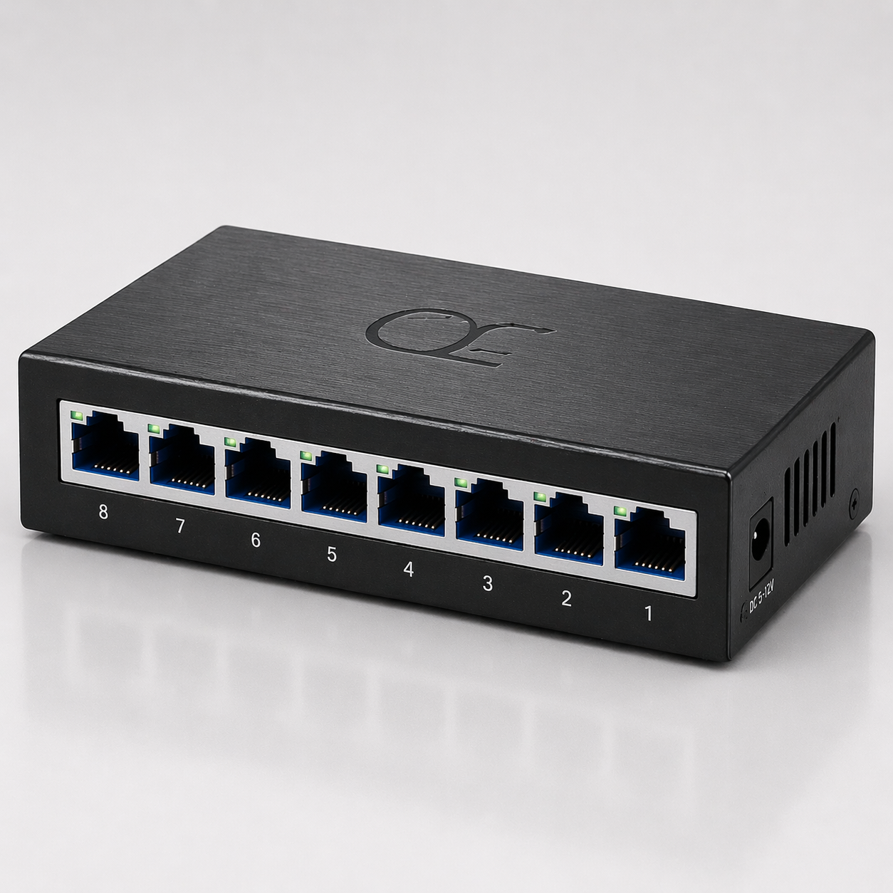 Switch Fast Ethernet de 8 Portas – Hub de Rede de Secretária 10/100 Mbps (IT0006)