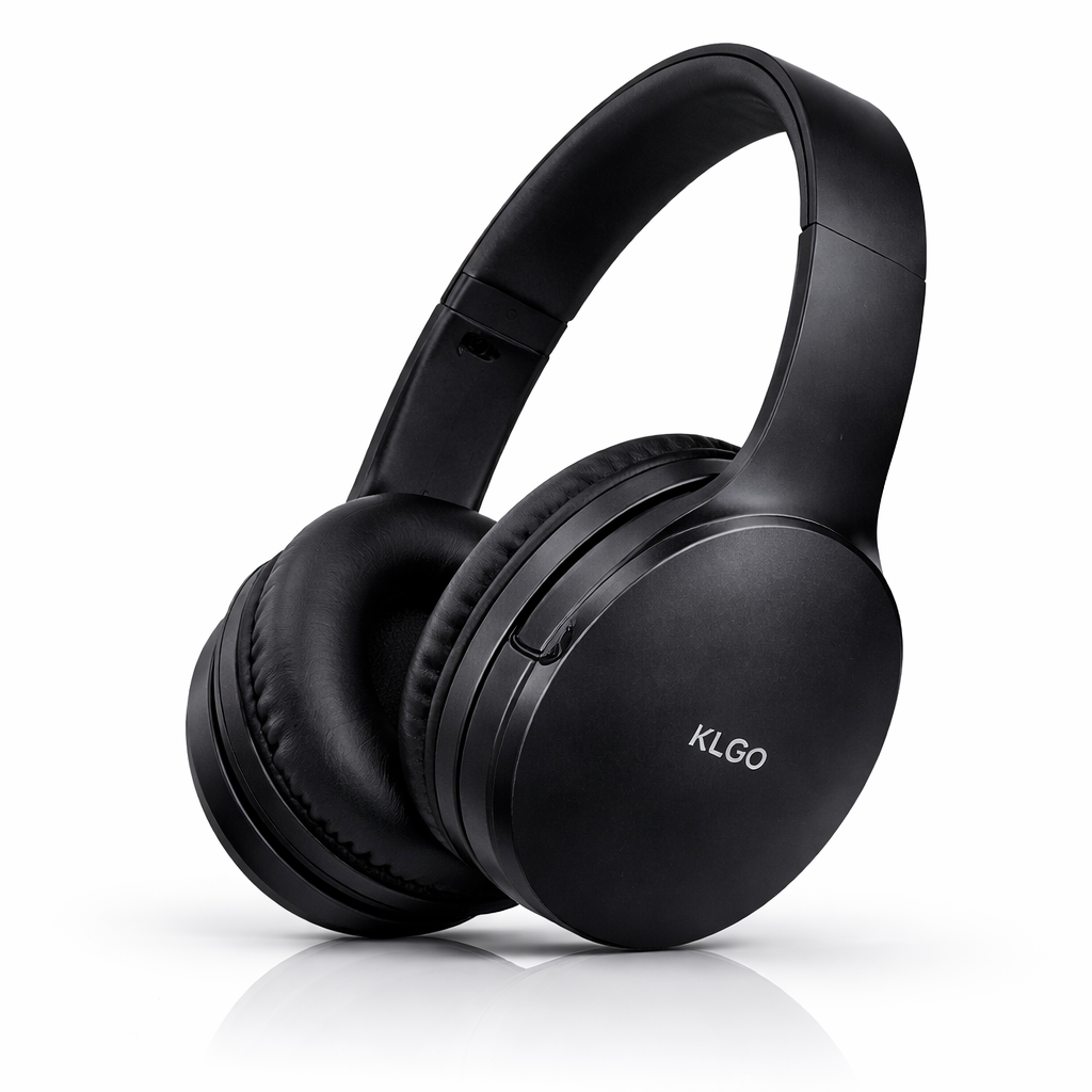 Auscultadores Estéreo Sem Fios KLGO B10 Over-Ear – Auriculares Bluetooth 4 em 1