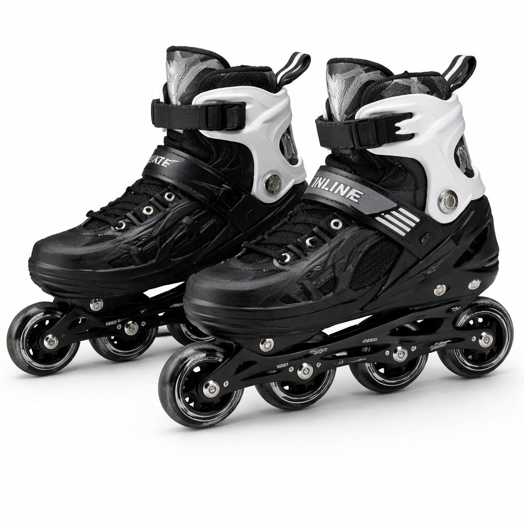 Patins em Linha Ajustáveis – Edição de Desempenho Clássica Preta (AYD320-7)