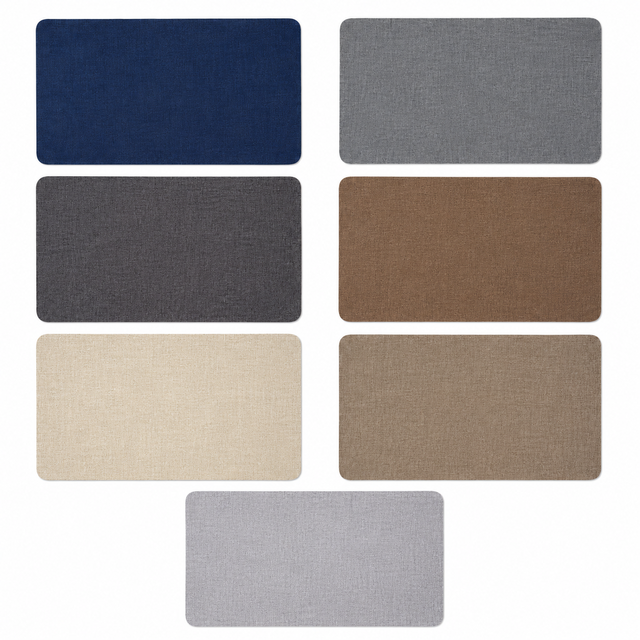 Individual de Mesa Tecido Premium – Resistente ao Calor Antiderrapante (30 × 45 cm)-AYD273-16
