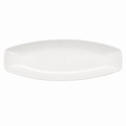 Travessa de Cerâmica Branca em Forma de Peixe, 30 cm - AYD245-106