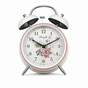Despertador Vintage Floral com Campainha Dupla-AYD248-18