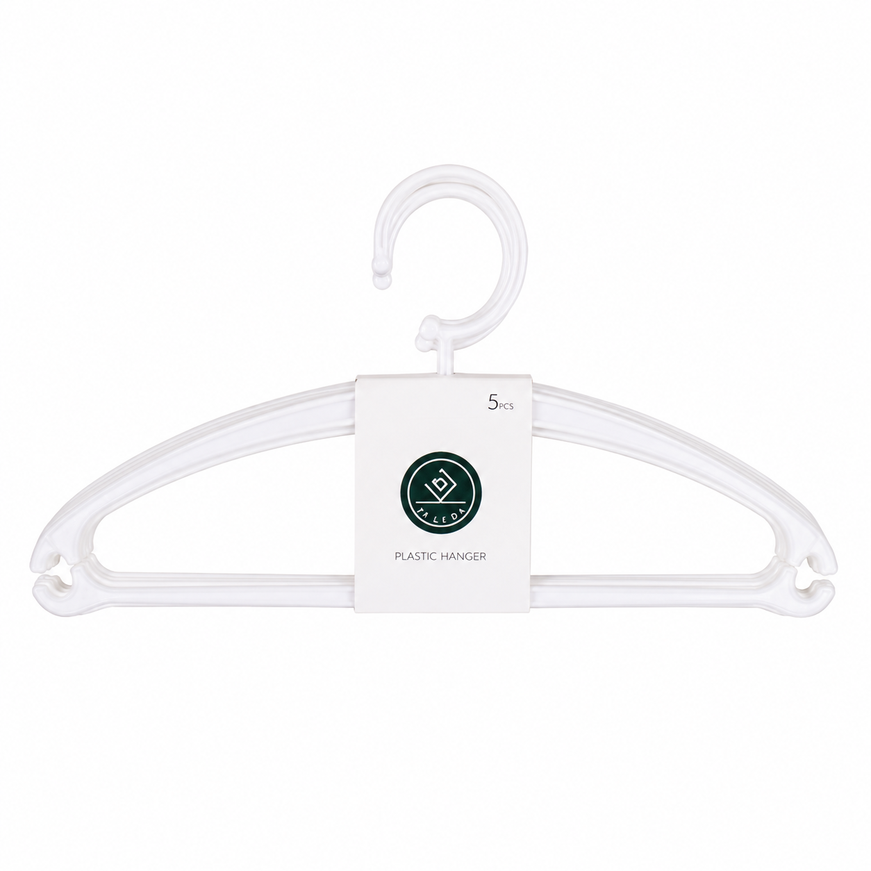 Cabides de Plástico Reforçado – Pack de 5 Peças – AYD256-208