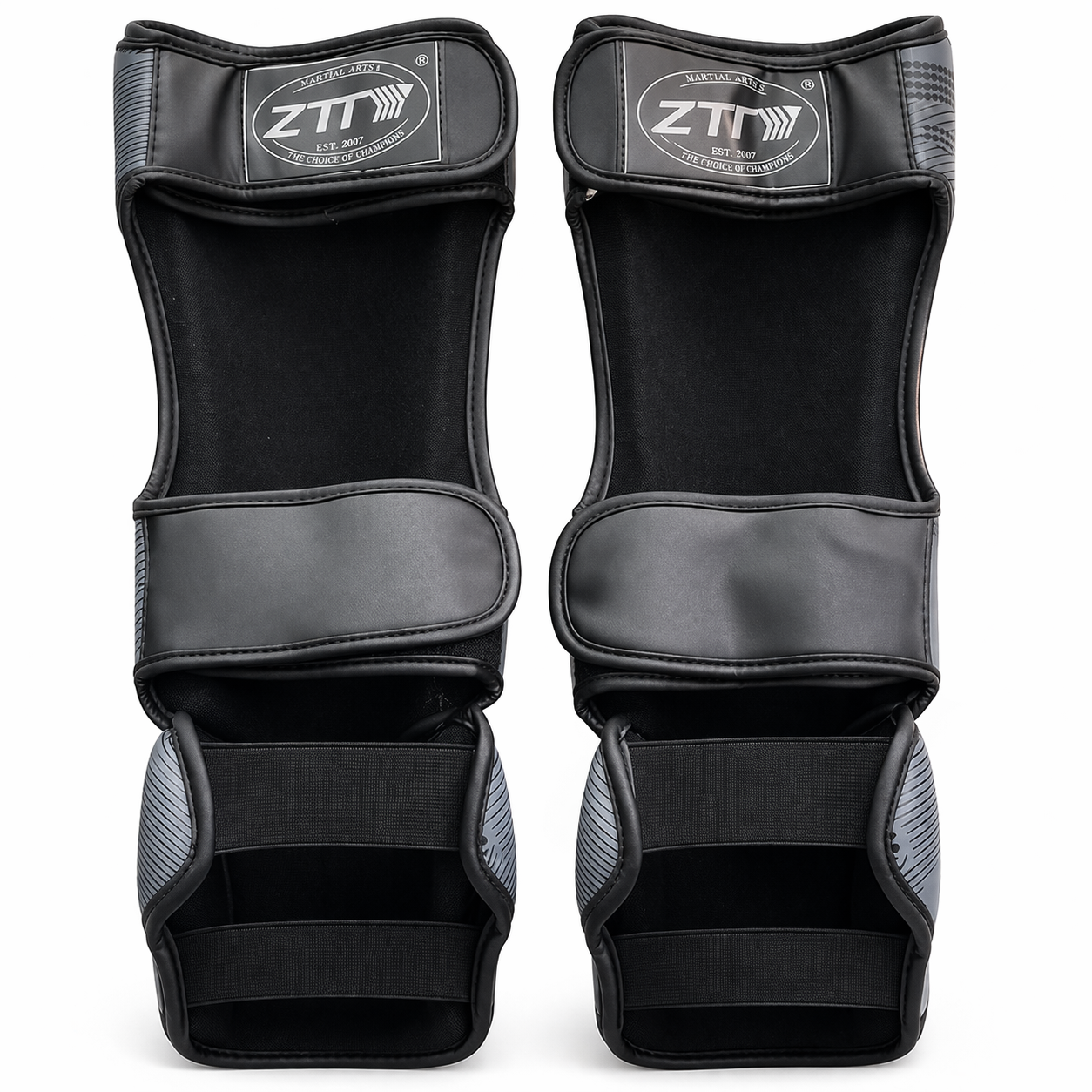 Caneleiras e Protetores de Peito do Pé ZT Sports – Camuflado Cinzento (Par) (AYD277-43)