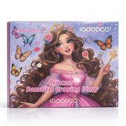 Kit de Maquilhagem de Princesa – Lindo Diário para Crianças (AYC324-2)
