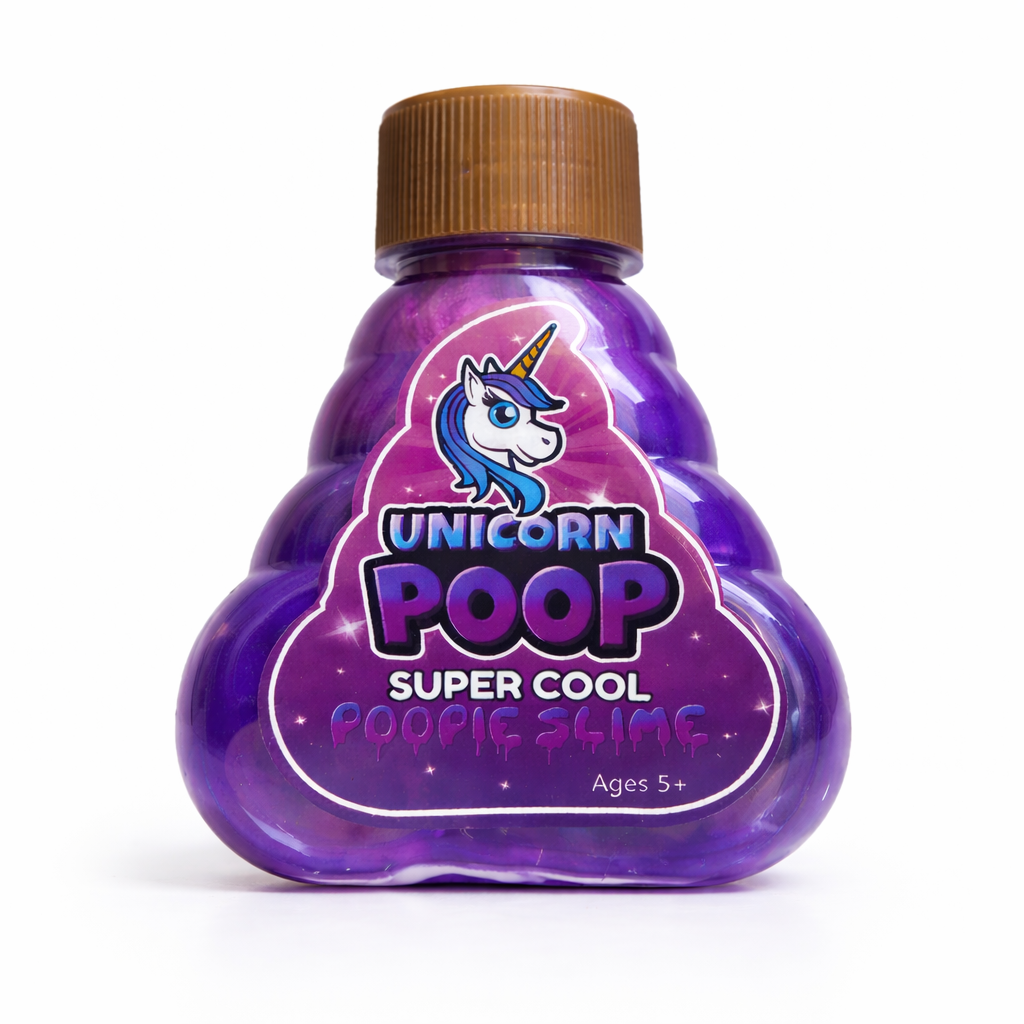 Unicorn Magic Glitter Slime – Brinquedo Divertido Colorido e Elástico para Crianças (Maiores de 5 Anos) (AYC169-31)