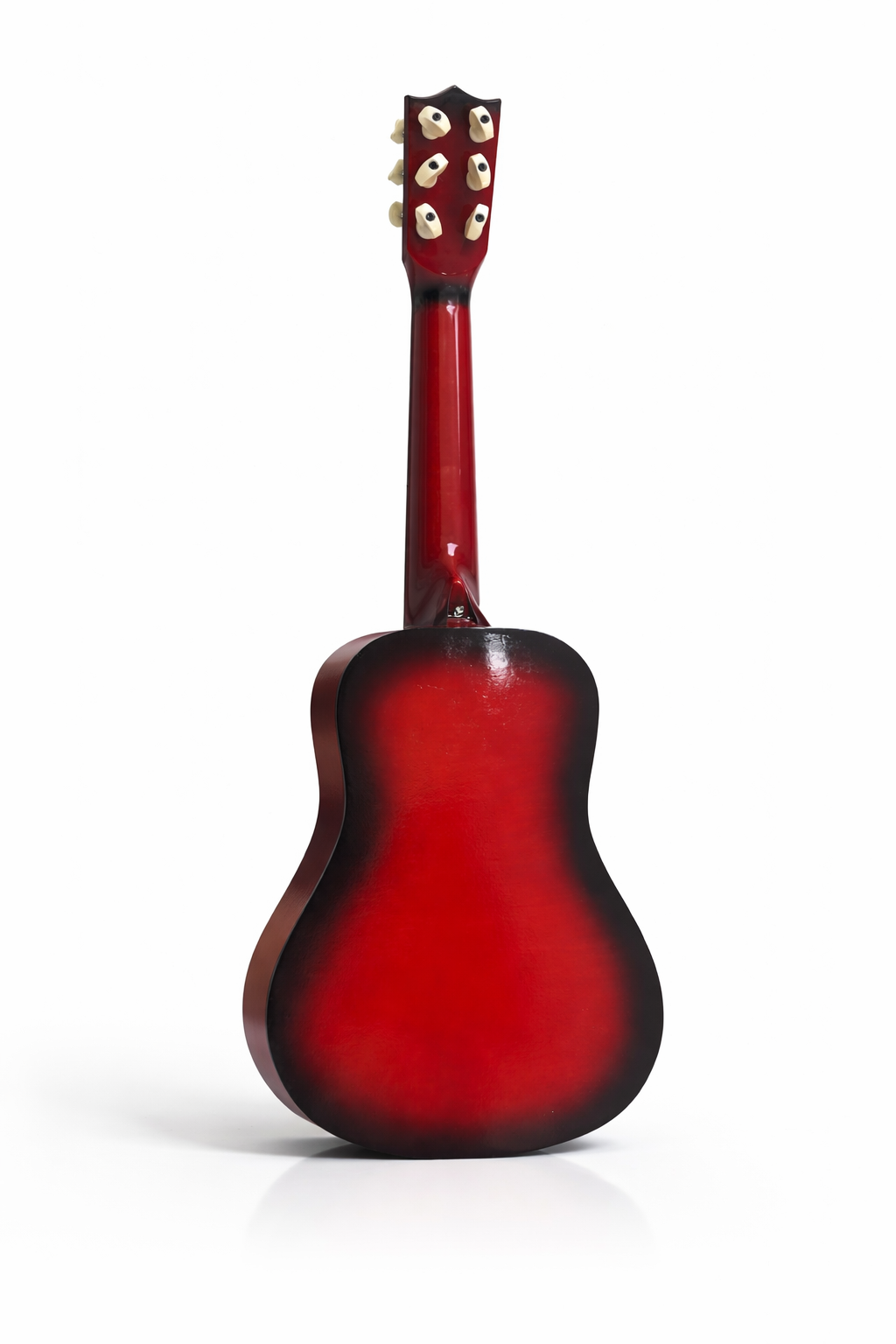 Guitarra Acústica Infantil – Mini Guitarra Sunset Vermelho para Principiantes (6 Cordas) (AYC160-3)