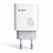 Carregador Rápido KLGO 45W – Adaptador Carregador USB-C Super (Série Premium) (AYC336-7)