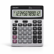 Calculadora Eletrónica Deli n.º 1654 – Calculadora de Secretária de 12 Dígitos com Ecrã Grande (AYC151-47)