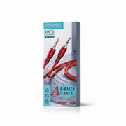 Cabo de Áudio AUX Premium de 3,5 mm – Cabo Stereo Trançado (CAB0010)